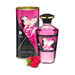 Shunga Warming Oil Raspberry Feeling 100ml
