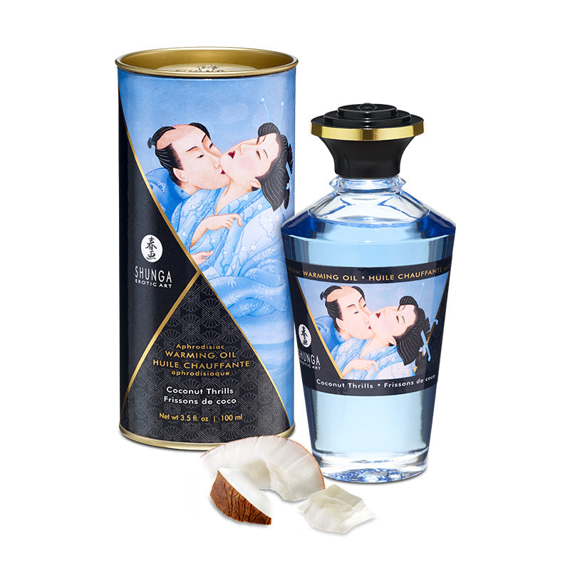 Shunga Warming Oil Coconut Thrills 100ml
