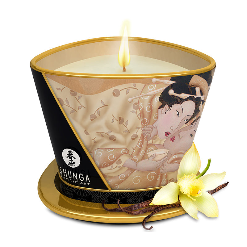 Shunga Massage Candle Vanilla 5.7oz