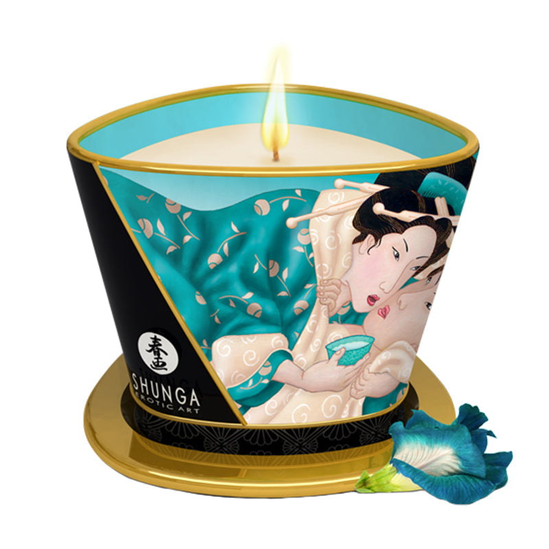 Shunga Massage Candle Island Blossoms