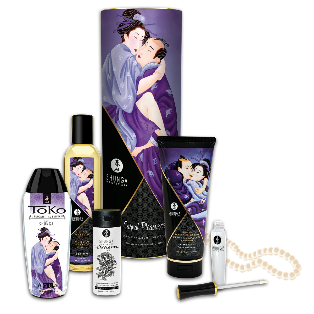 Shunga Carnal Pleasures Collection Gift Set