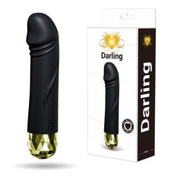 Darling Metallic Accent Bullet Black