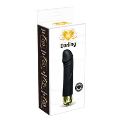 Darling Metallic Accent Bullet Black