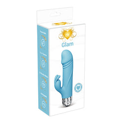 Glam Mini Rabbit Vibrator Blue