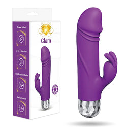 Glam Mini Rabbit Vibrator Purple