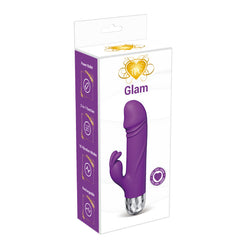 Glam Mini Rabbit Vibrator Purple