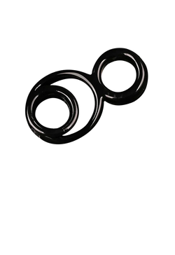 Triple Play 3-Function TPR Cock Ring Black