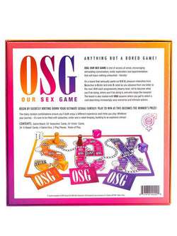 Our Sex Game Adult Board Game