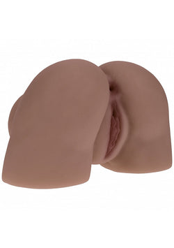 XKIN Kaya Bloom Dual Entry Masturbator Brown
