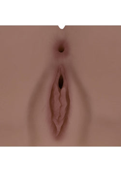 XKIN Kaya Bloom Dual Entry Masturbator Brown