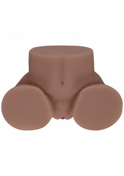 XKIN Kaya Bloom Dual Entry Masturbator Brown