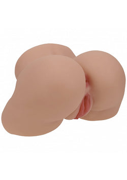 XKIN Lux Arden Dual Entry Masturbator Tan