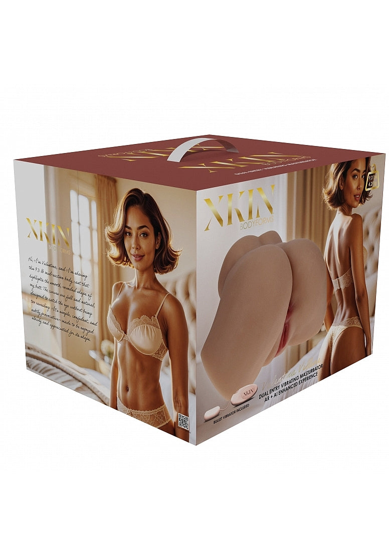 XKIN - Bodyforms - Bree Knox - Dual Entry - TPE Bodyforms Masturbator - 9.3 lbs - Tan