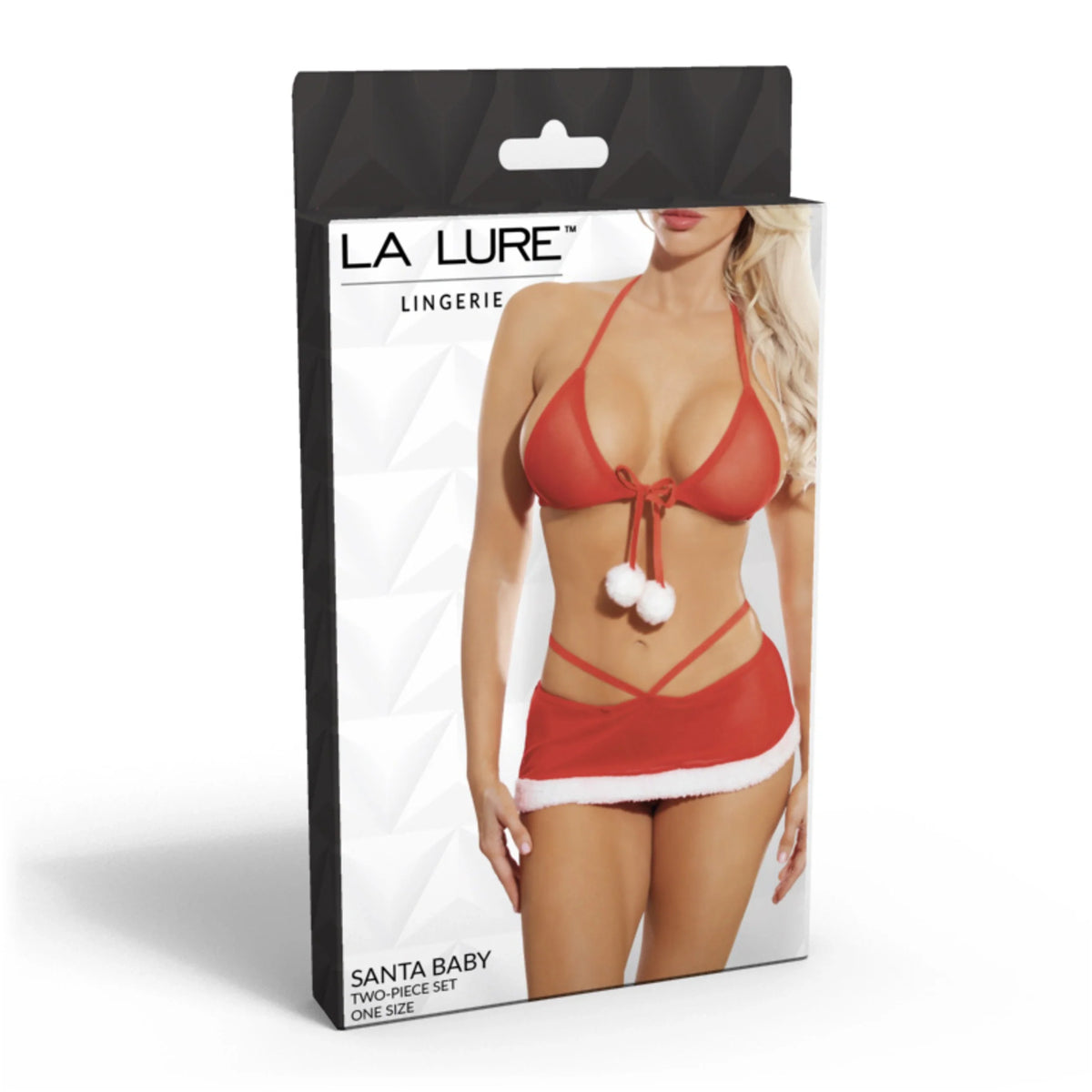 La Lure Santa Baby Two-Piece Set One Size
