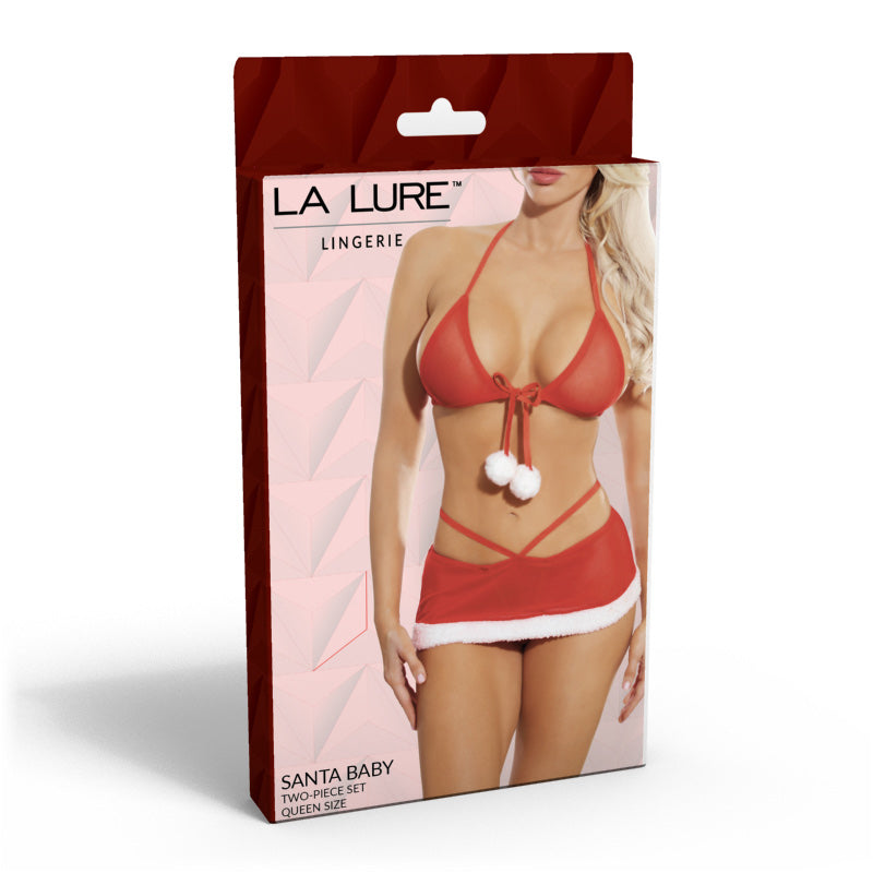 La Lure Santa Baby Two-Piece Set Plus