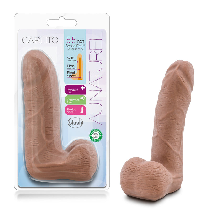 Au Naturel Carlito Latin Dildo 5"
