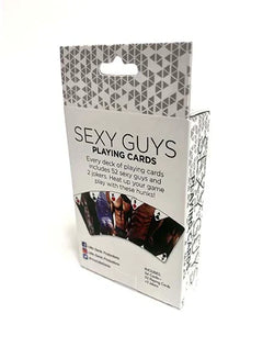 Sexy Guys Playing Cards