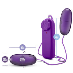 B Yours Double Pop Egg Vibrator Plum