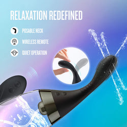 Anal Adventures Platinum Aqua Jet Black