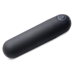 21X Vibrating Bullet with Remote - Black