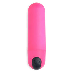 21X Vibrating Bullet with Remote - Pink
