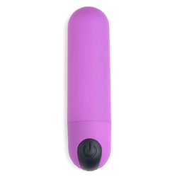 21X Vibrating Bullet with Remote - Purple