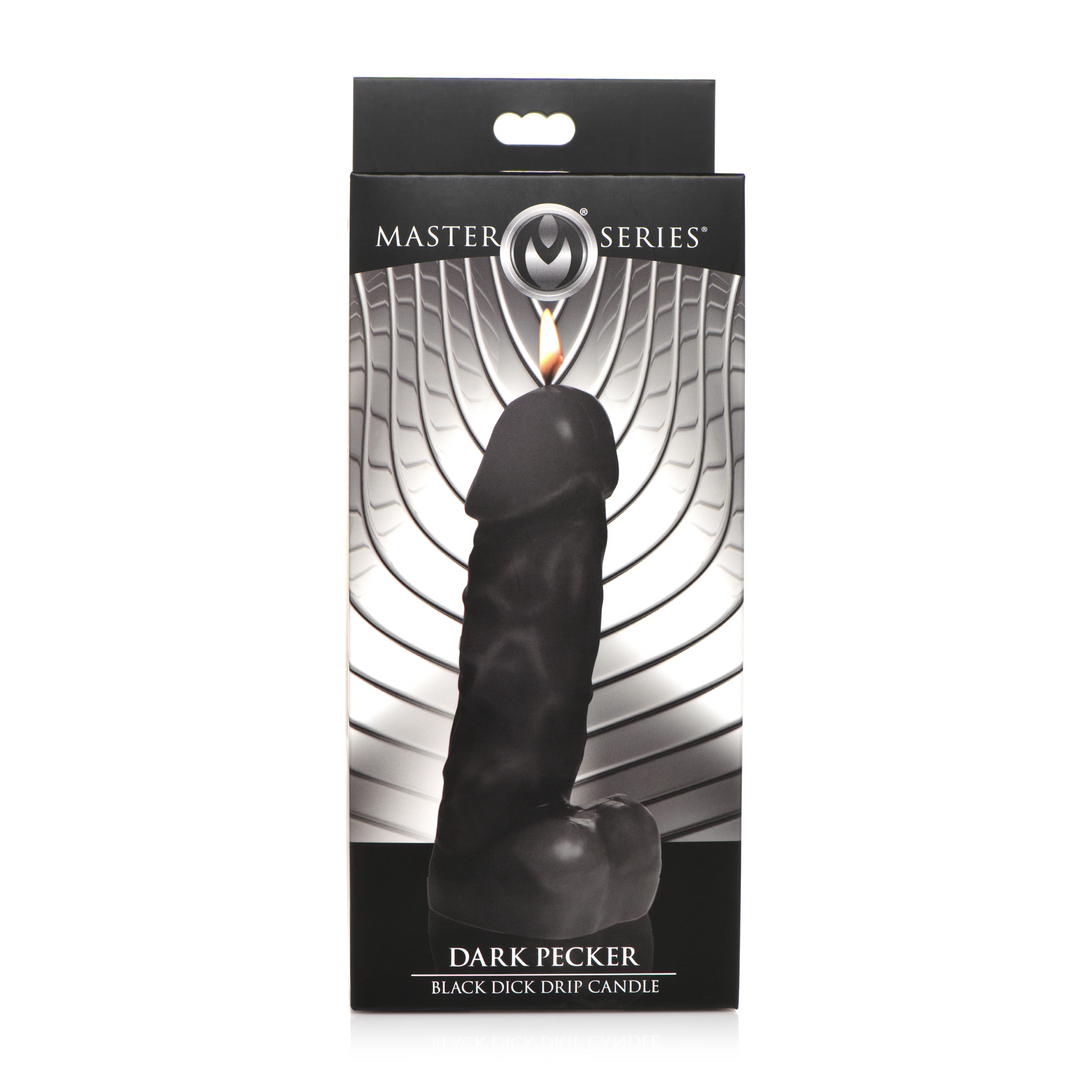 MS Dark Pecker Dick Drip Candle Black