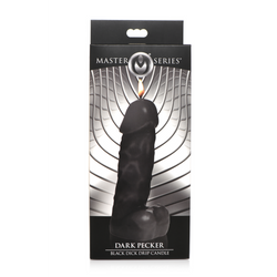 MS Dark Pecker Dick Drip Candle Black