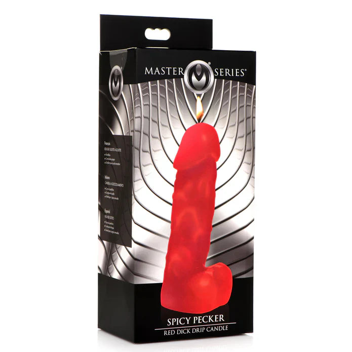 MS Spicy Pecker Dick Drip Candle Red