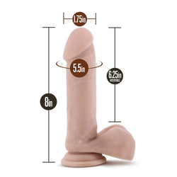 Au Naturel Sensa Feel Dildo Beige 8"