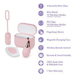 Play With Me Wanderlust 4-Piece Vibrator Set