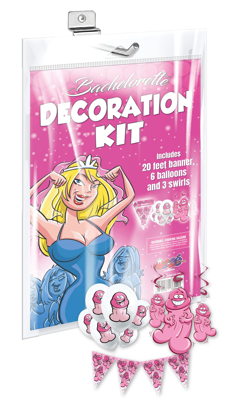 Bachelorette Decoration Kit Pink