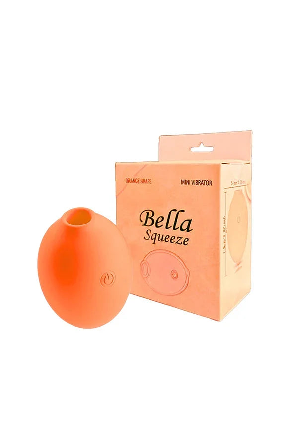 Bella Squeeze Orange Clitoral Stimulator