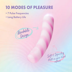 Play With Me Sugar Crush Vibrator Pink
