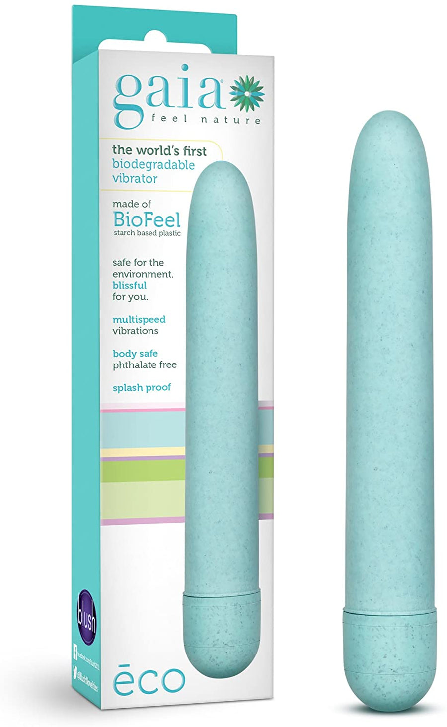 Gaia Eco Vibrator Aqua