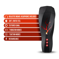 M for Men Storm Masturbator White