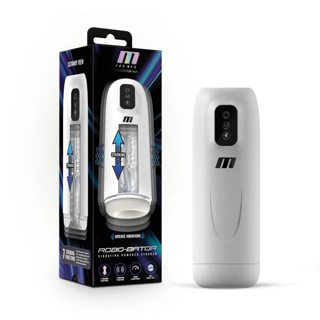 M for Men Robobator Masturbator White