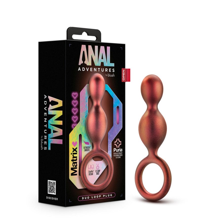 Anal Adventures Matrix Duo Loop Copper