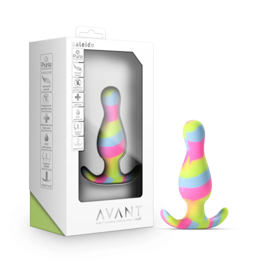 Avant Kaleido Dildo Lime 3.5"