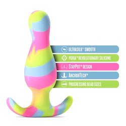 Avant Kaleido Dildo Lime 3.5"