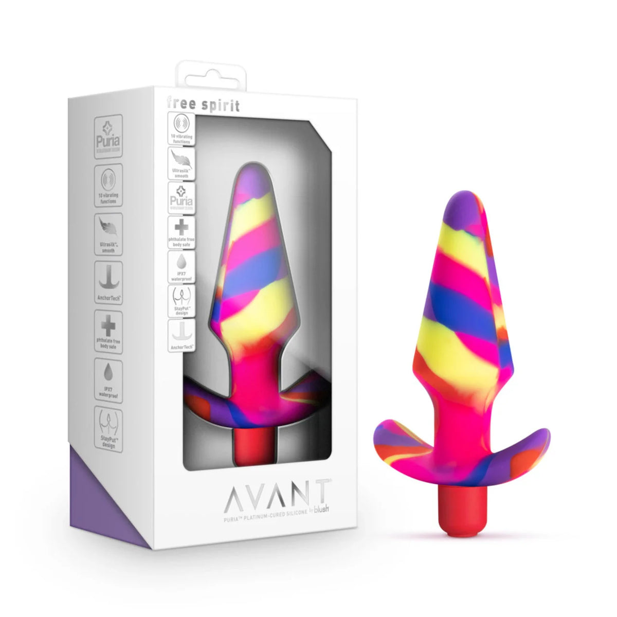 Avant Free Spirit Dildo Scarlet 5"