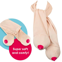 Cozy Boobs Scarf Gag Gift