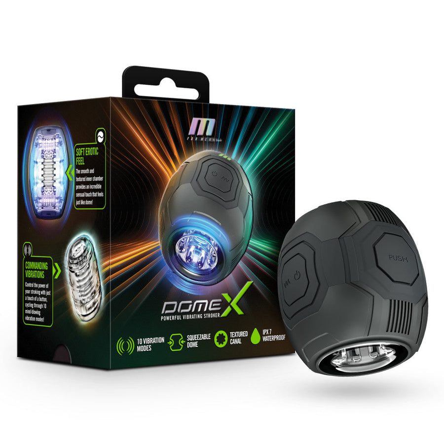 M for Men Dome X Auto Masturbator Black