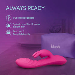 Sexy Things Wild Lust Rabbit Vibe Pink 5"