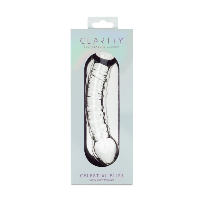 Clarity Glass Dildo Celestial Bliss 5.9"