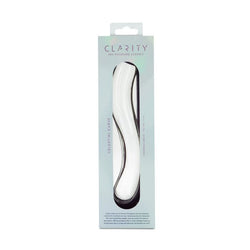 Clarity Glass Dildo Celestial Curve 7.1"