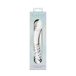 Clarity Glass Dildo Celestial Desire 7.4"