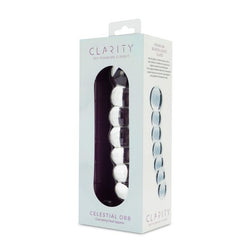 Clarity Glass Dildo Celestial Orb 5.4"