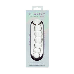 Clarity Glass Dildo Celestial Orb 5.4"