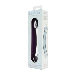 Clarity Glass Dildo Celestial Purity 6.6"